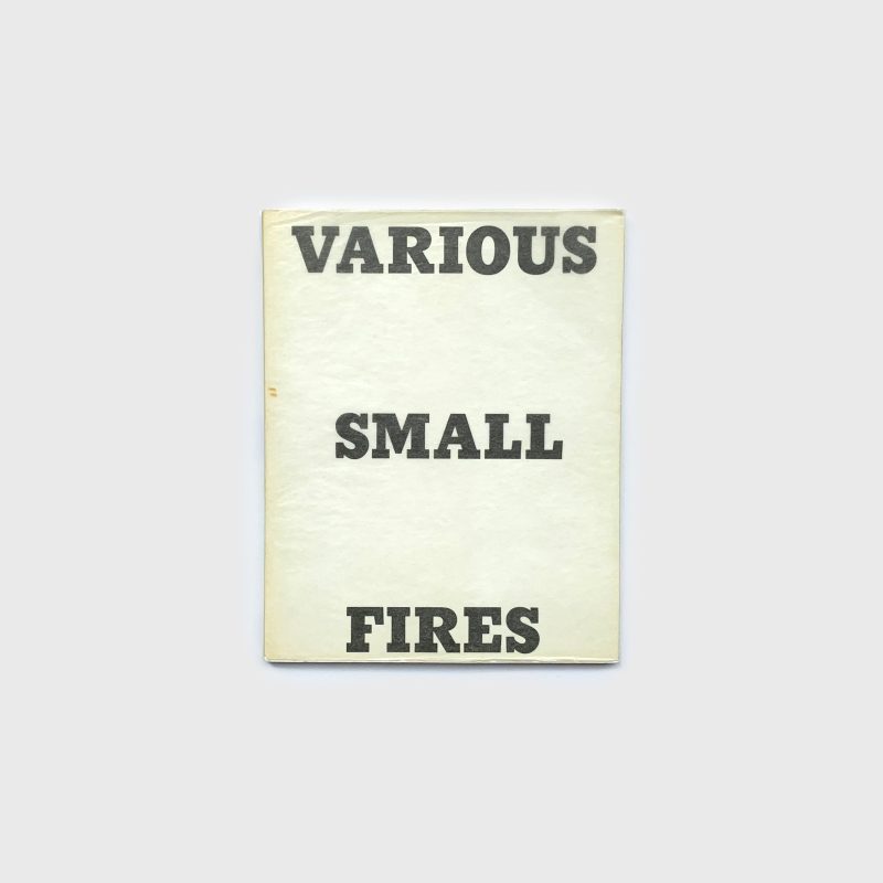 Various Small Fires and Milk, 1964