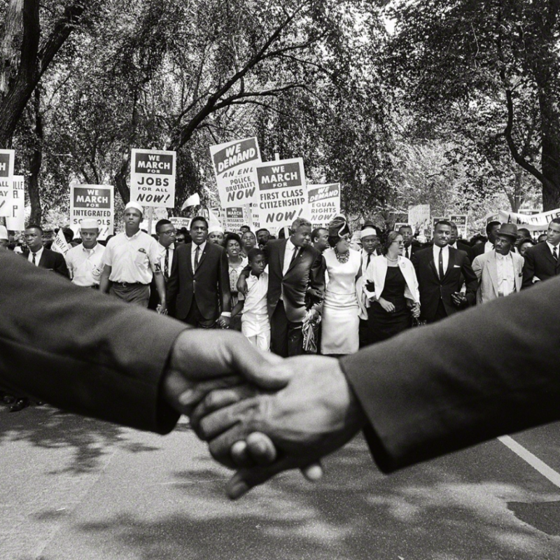 Activists, March on Washington, 1963